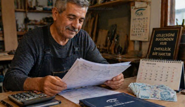 Torba yasa Bağ-Kur tescil affı bekleyen umutlu esnaf.