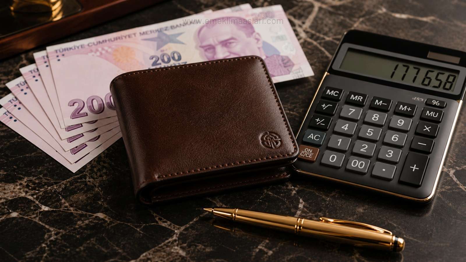 Hesap makinesinde görünen emekli milletvekili maaşı tutarı